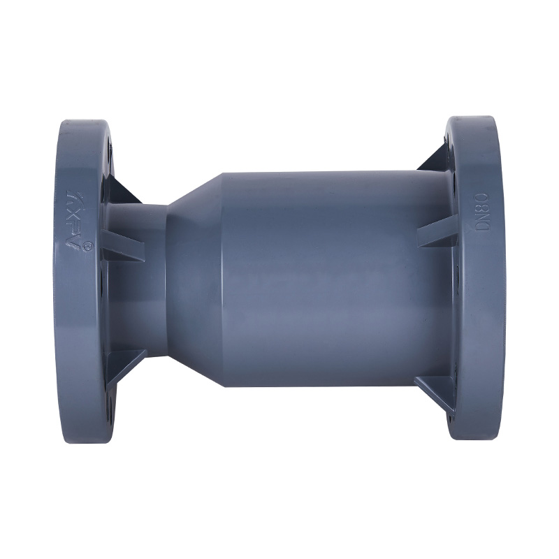 PVC-C H41F-10V Vertikální zpětný ventil DN15-300 GB Standardní