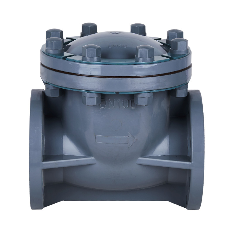 PVC-C H44F-10V Swing Type Zpětný ventil DN15-300 GB Standardní