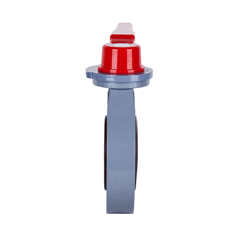 PVC-C D71X-10V Rukojeť klapkový ventil DN15-200 15A-200A JIS Standard