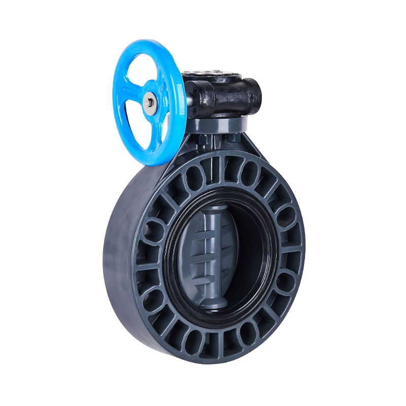 Šnekový klapkový ventil FRPP D371X-10S DN32-1000 GB standardní