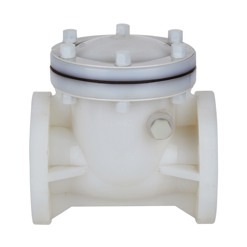 PVDF H44F-10F Swing Type Zpětný ventil DN15-300 1/2'-12' ANSI Standard