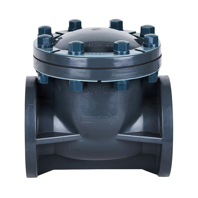 PVC-U H44F-10U Typ houpačky Zpětný ventil DN15-300 GB Standardní