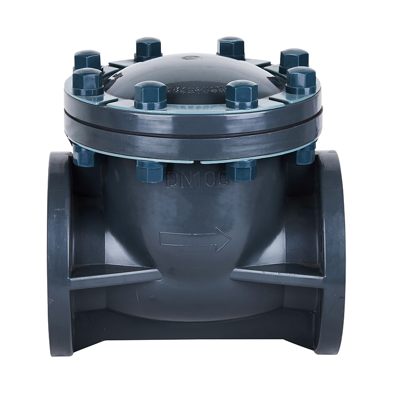 PVC-U H44F-10U Typ houpačky Zpětný ventil DN15-300 1/2'-12' ANSI Standard