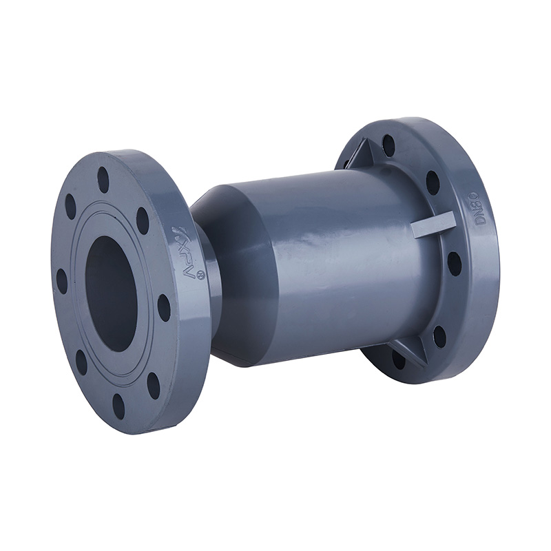 PVC-C H41F-10V Vertikální zpětný ventil DN15-300 GB Standardní