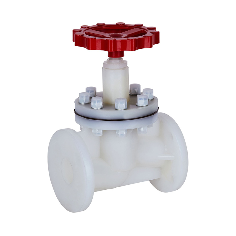 PVDF J41F-10F Flange Type Globe Valve DN15-150 GB Standard