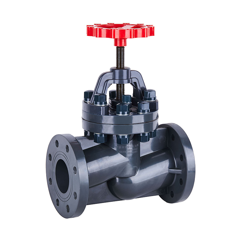 PVC-U J41F-10U Flange Type Globe Valve DN15–150 1/2'-6'  ANSI Standard