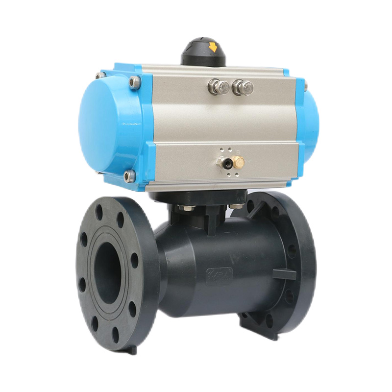 FRPP Q641F-10S Pneumatický přírubový kulový ventil DN15-300 1/2'-12' ANSI Standard