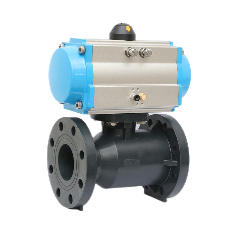FRPP Q641F-10S Pneumatický přírubový kulový ventil DN20-300 20A-300A JIS Standard