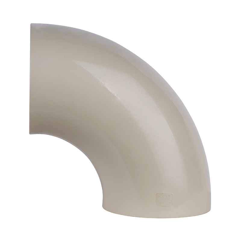 PPH tupý svar 90° koleno DN15-400 GB Standard