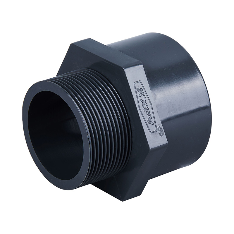 PVC-U adaptér s vnějším závitem DN15-50 GB Standard